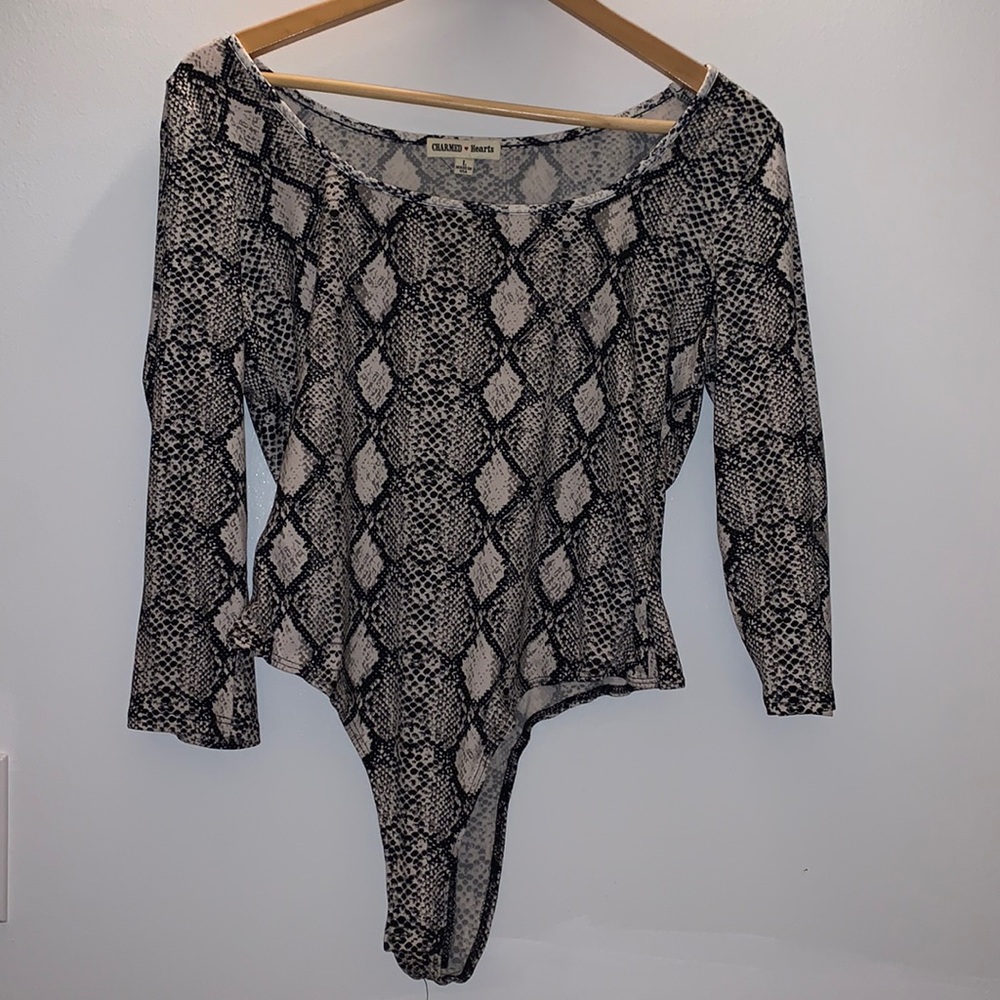 Snakeskin Bodysuit